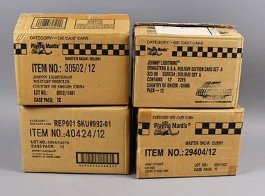1990s-00s Johnny Lightning Assorted-Factory Cases-MOC-NOS