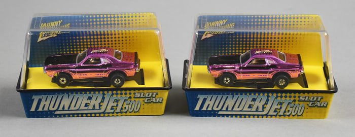 2002 Johnny Lighting ThunderJet 500 Dodge Challenger-MIP-NOS