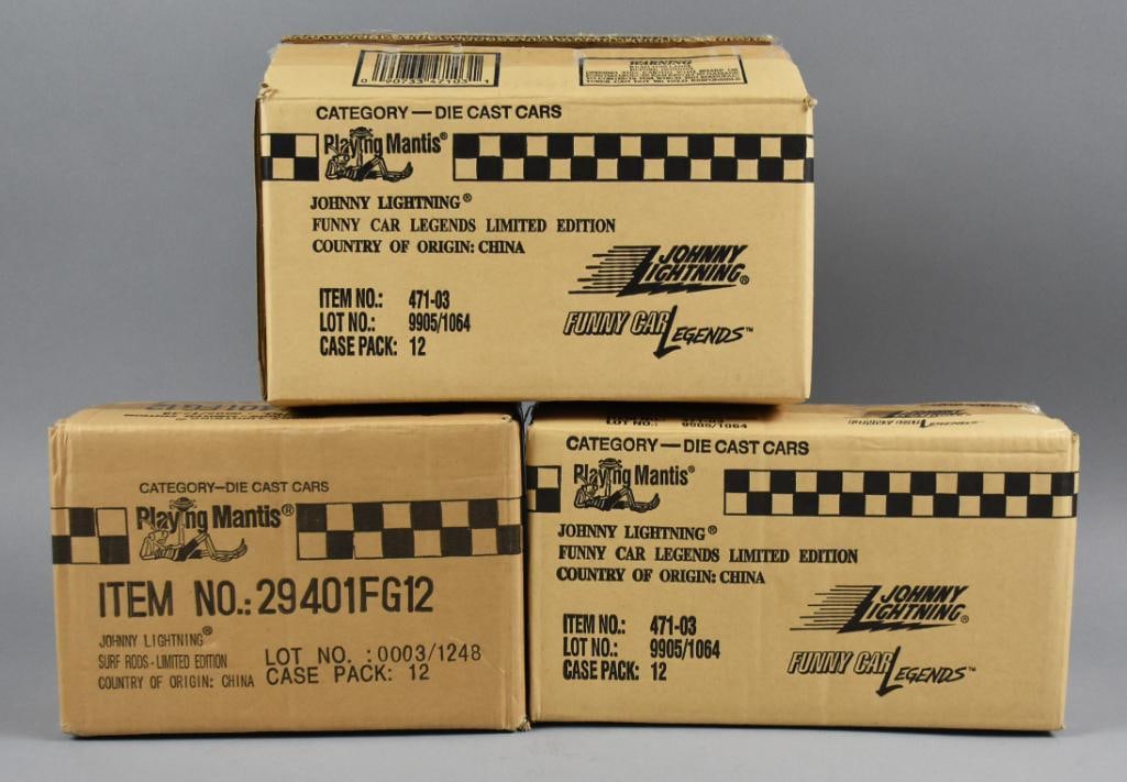 1999-00 Johnny Lightning Factory Shipping Cases MOC-NOS (1 of 5)