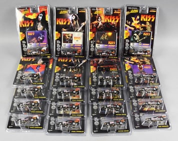 1997 Johnny Lightning Kiss Collectors Ed, Factory Ship Box-NOS