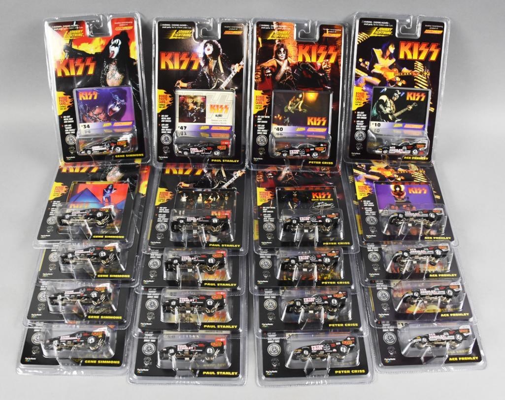 1997 Johnny Lightning Kiss Collectors Ed, Factory Ship Box-NOS (1 of 8)