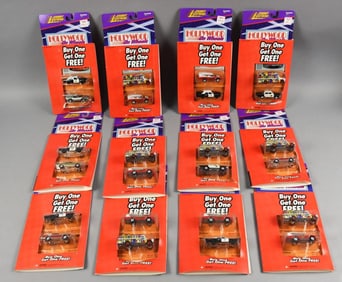 (12) 1999 Johnny Lightning Hollywood on Wheels-BOGO-MOC-NOS