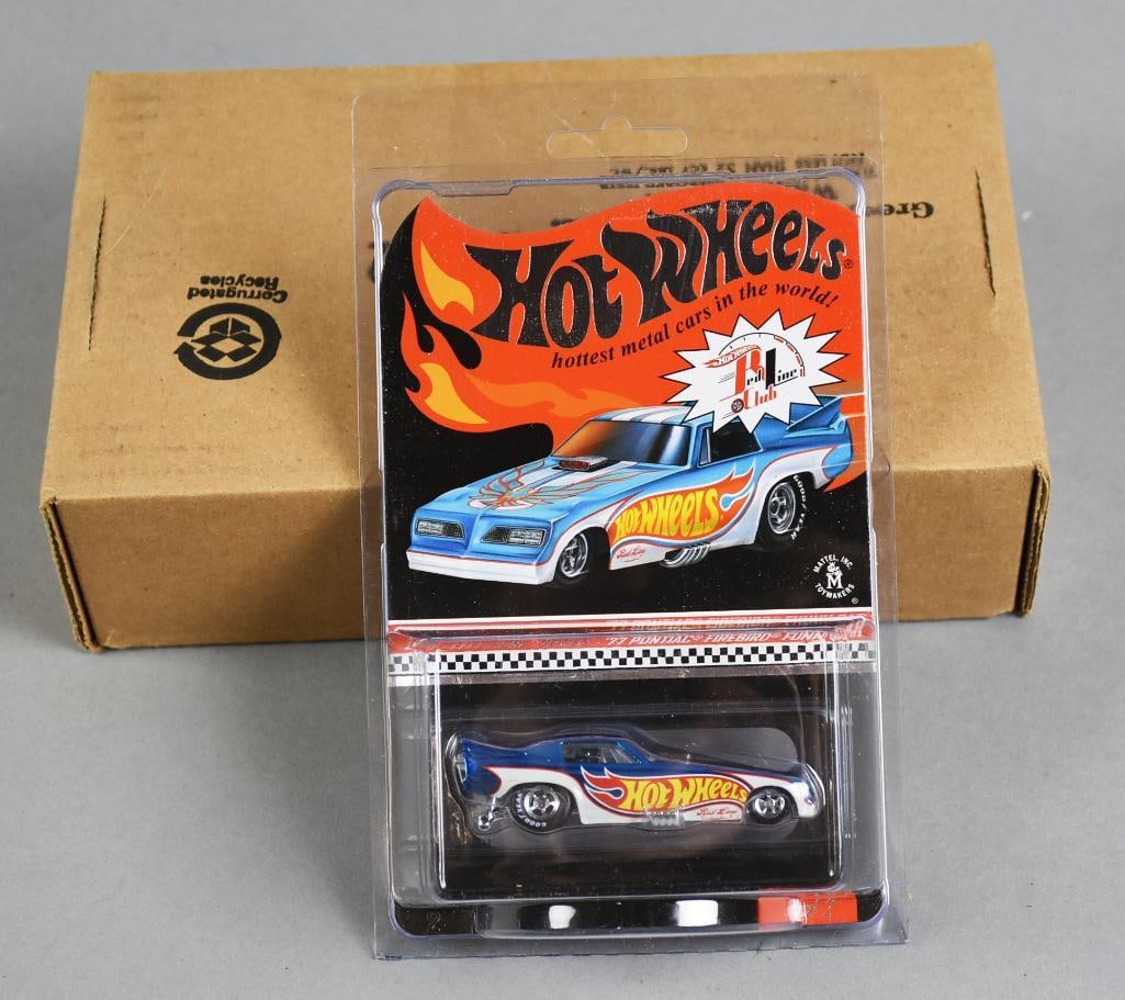 2014 Hot Wheels '77 Pontiac Firebird LE 2417/3840 NOS: Lot is a 2014 Mattel Hot Wheels '77 Pontiac Firebird Limited Edition 2417/3840-NOS. Single owner collection from the largest toy collector on the West Coast.