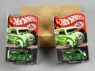 (2) 2011 Hot Wheels Dairy Delivery Collectors Ed-NOS