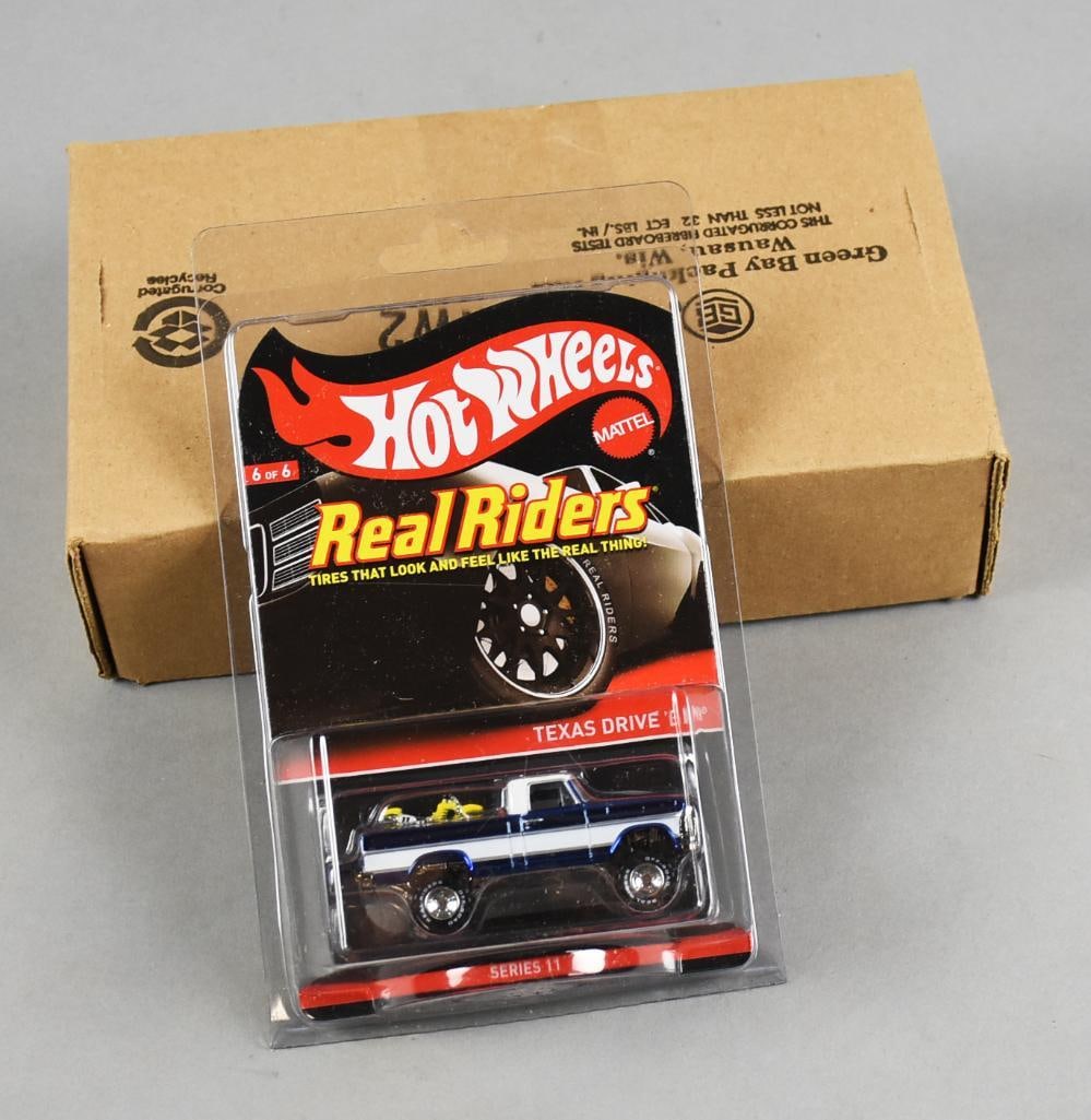 2012 Mattel Hot Wheels Texas Drive 'Em LE 3958/4000-MOC-NOS: Lot is a 2012 Mattel Hot Wheels Texas Drive 'Em Limited Edition 3958/4000 MOC-NOS. Single owner collection from the largest toy collector on the West Coast.