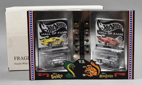 2003 Mattel Hot Wheels LE Hall of Fame Mongoose Snake MIB-NOS