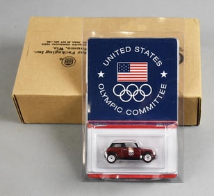 2011 Mattel Hot Wheels US Olympic Committee Mini Cooper NOS