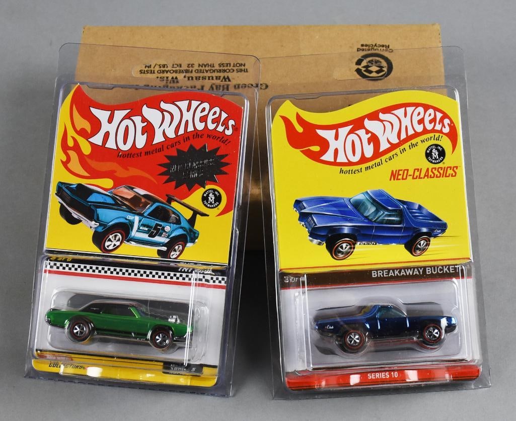 2000s Mattel Hot Wheels Ltd Ed Neo-Classic Series-MOC-NOS (1 of 4)