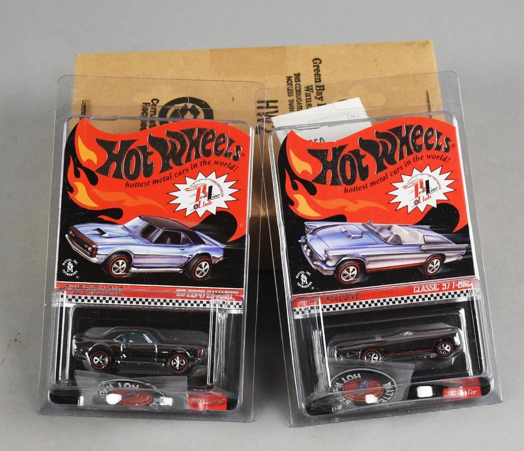 2011, 13 Mattel Hot Wheels RLC Exclusive w/ Button Low Numbers (1 of 6)
