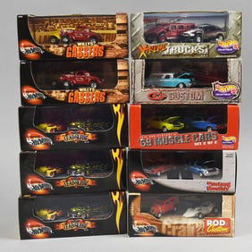 (10) 1998-2000 Mattel Hot Wheels Two Pack 1:64-MIB-NOS