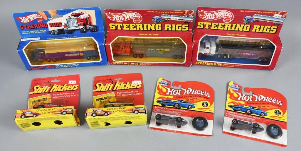 (7) 1980s, 1990s Mattel Hot Wheels Assortment-MOC-NOS (1 of 3)