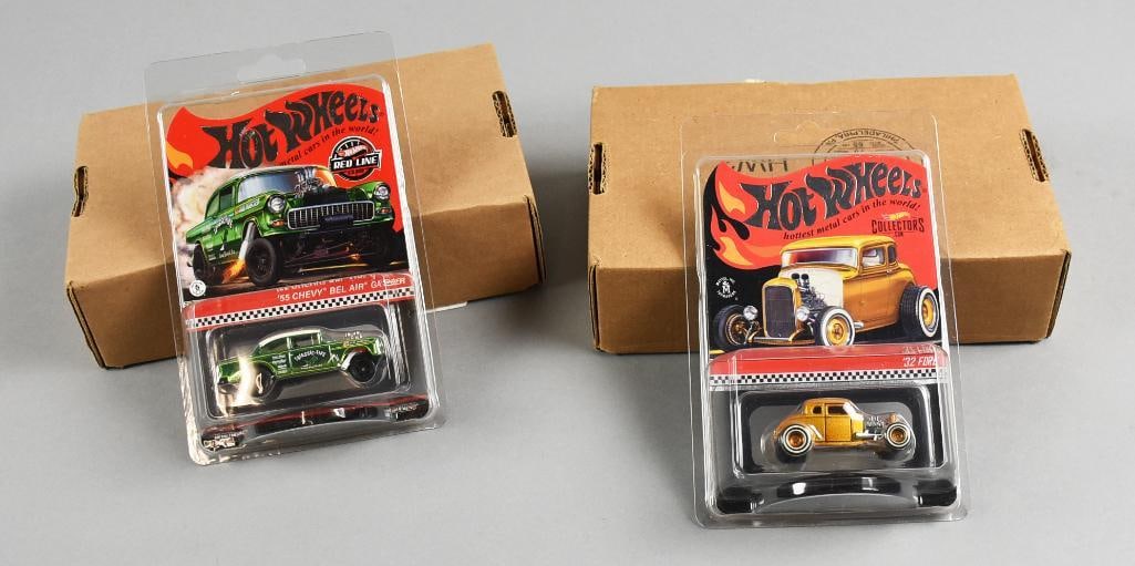 2020-21 Mattel Hot Wheels RLC Ford & Collector's Chevy-NOS (1 of 5)