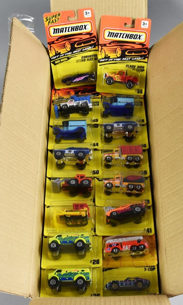 (70) 1990s Tyco Matchbox Die-Cast Asst. Factory Case-MOC-NOS (1 of 4)