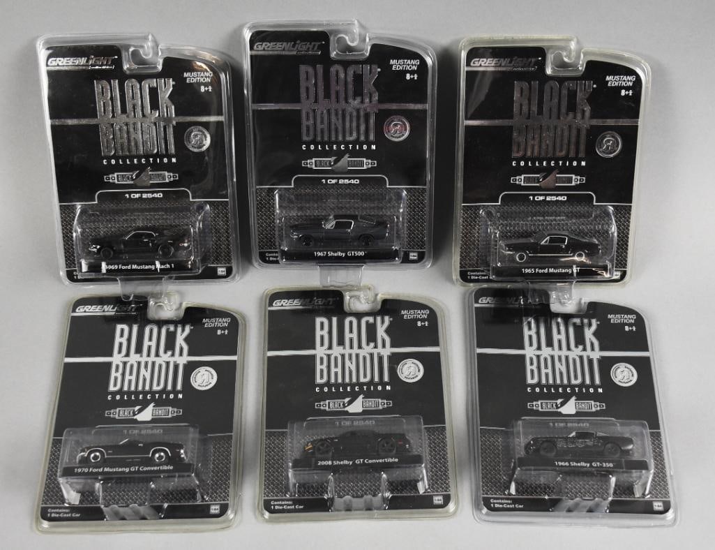 (6) 2009 Black Bandit Die-Cast Car Greenlight  - MOC-NOS (1 of 3)