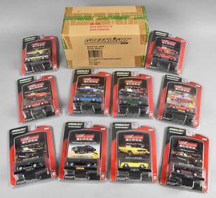 2009 Greenlight Auction Block-Loose-Motor World Sealed-NOS