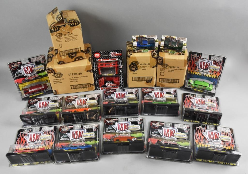 2000s M2 Machines Assortment Factory Shipping Cases-NOS (1 of 4)