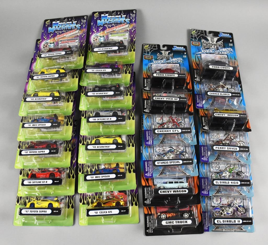 (26) 2003-04 Muscle Machines  Jessie James Import Tuners NOS (1 of 3)