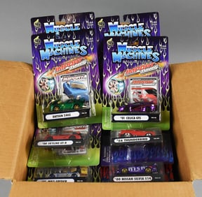 (24) 2003 Funline Muscle Machines Die-Cast Cars - MOC-NOS