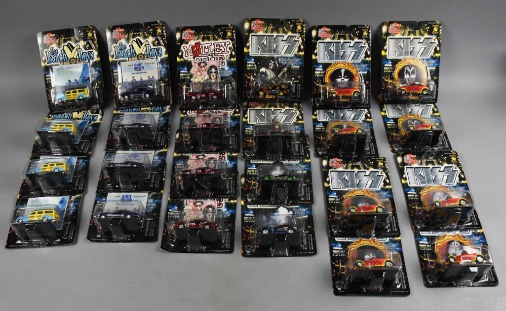 (24) 1999  Rock and Roll Die-Cast Cars Racing Champions MOC-NOS (1 of 5)