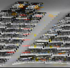 (34) 1998 Police USA Die-Cast Racing Champions-MOC-NOS