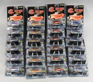 (24) 1999 Hot Rod Magazine Die-Cast Cars Racing Champions -MOC-NOS
