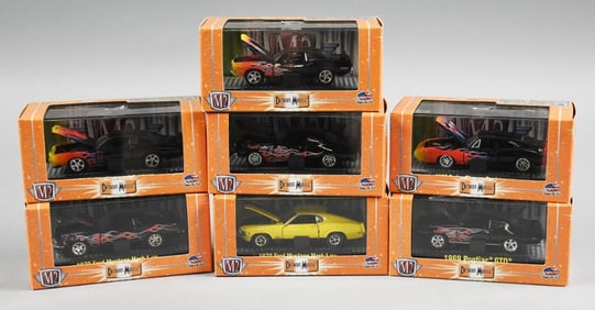 (7) 2010--11 M2 Machines, Detroit Muscle Assortment-MIB-NOS