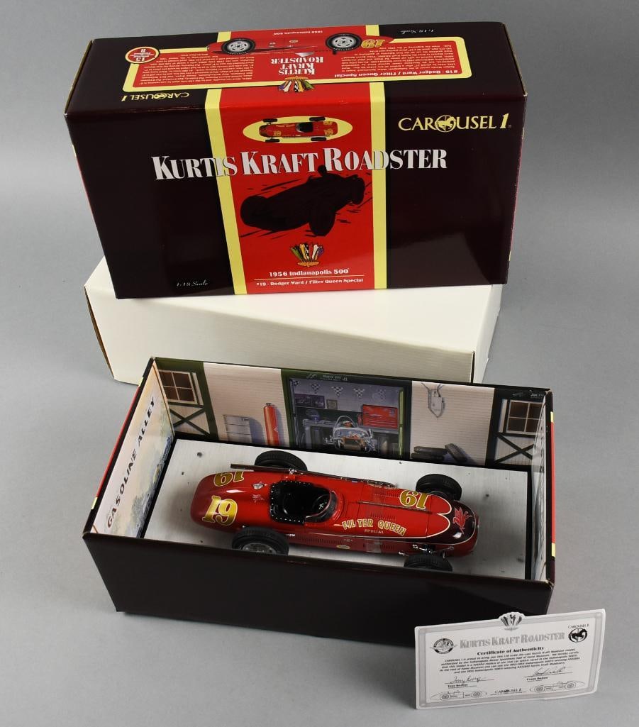 2000 Carousel 1 1:18 Kurtis Kraft Roadster 1956 Indy 500-NOS (1 of 6)