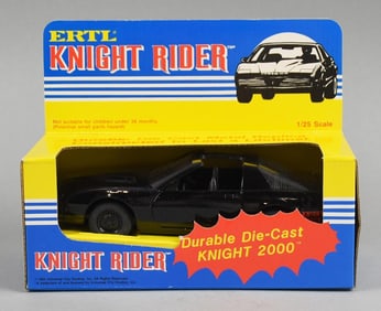 1982 Ertl Knight Rider, Knight 2000 Die-Cast-MIB-NOS
