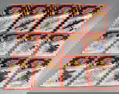 1996 Road Champs Flyers Die-Cast Collection-Factory Case-NOS: Lot is a 1996 Road Champs Flyers Die-Cast Collection-Factory Case-NOS. Includes P-47, B-25, C-27, DC-3, F-14, F-16, F-111A/B and more. Box 6200. Single owner collection from the largest toy collector