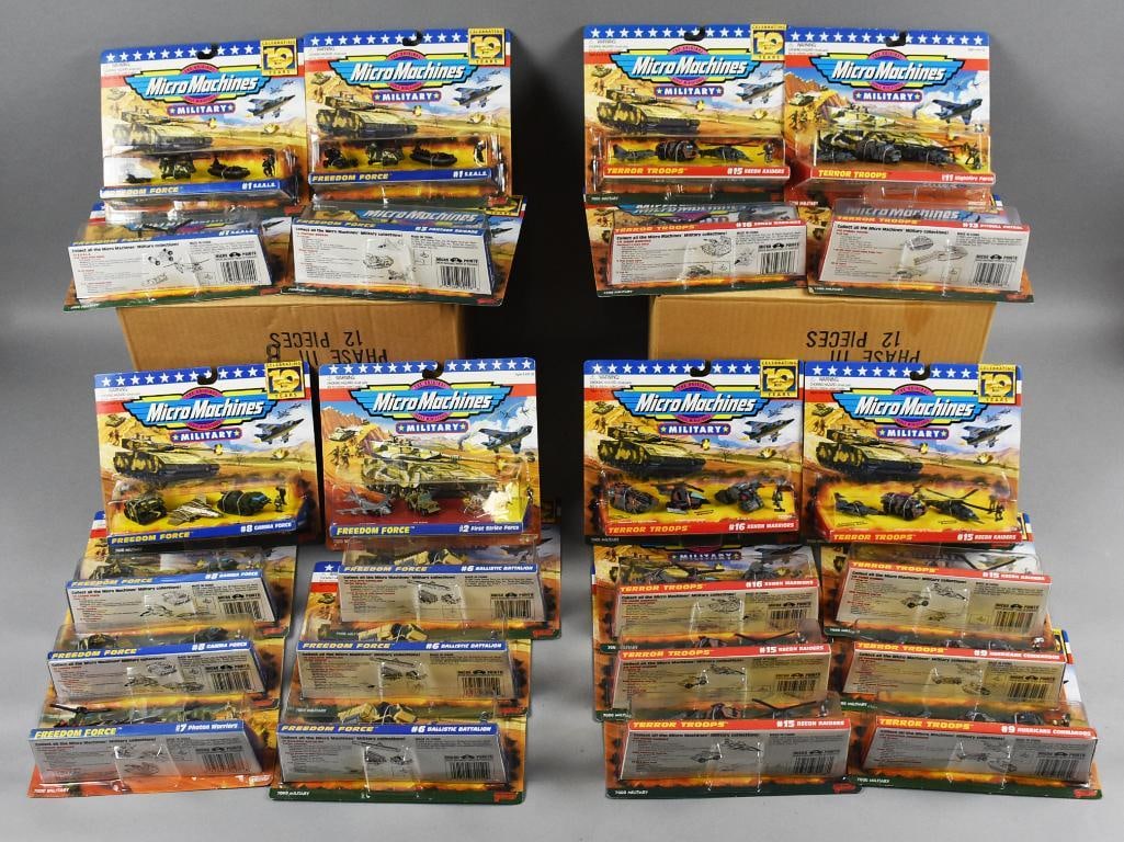 1994 Galoob Micro Machines Factory Case, Military MIP-NOS (1 of 5)