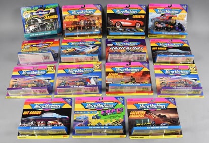 (15) 1990s Galoob Micro Machines Assortment MIP-NOS