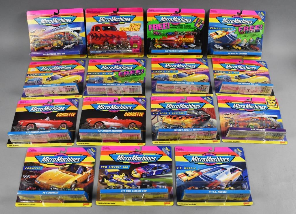 (15) 1990s Galoob Micro Machines Assortment - MIP-NOS (1 of 3)