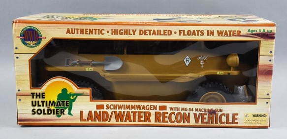 2000 Ultimate Soldier German WWII Land Water Recon Vehicle-NOS