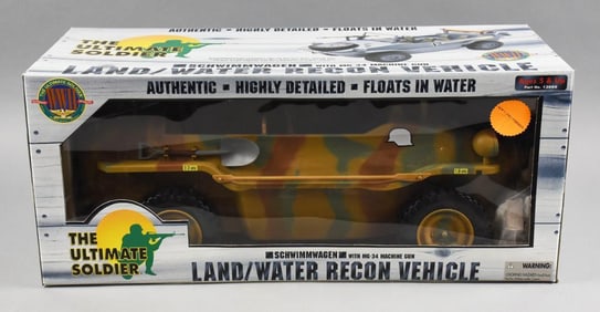1998 Ultimate Soldier German WWII Land Water Recon Vehicle-NOS