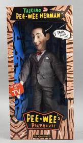 2000 Herman Brand Talking Pee-Wee Herman Doll-MIB-NOS