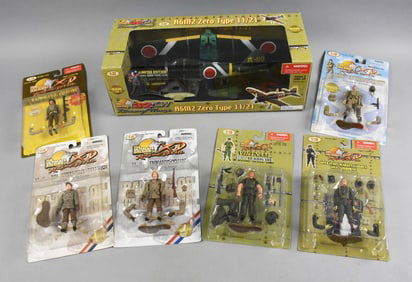 (7) 2000s 21st C Toys Ultimate Soldier Assortment-MIP-NOS