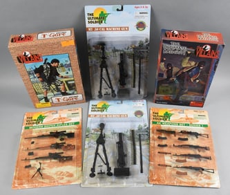 (6) 2000 21st C Toys Ultimate Soldier The Villains-MIP-NOS