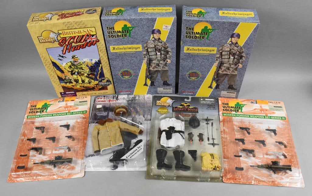 (7) 1990s-00s 21st  C Toys Ultimate Soldier Variety-MIP-NOS (1 of 3)