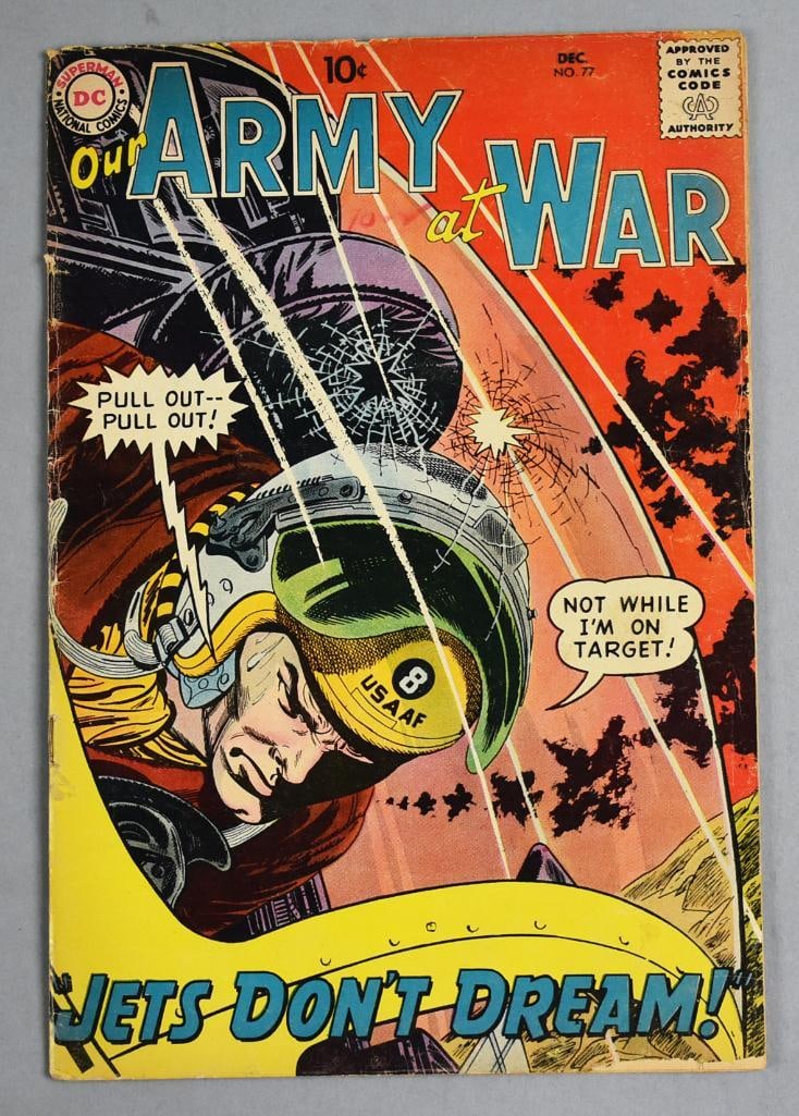 December 1958 Superman National Comics Our Army At War No. 77 (1 of 9)