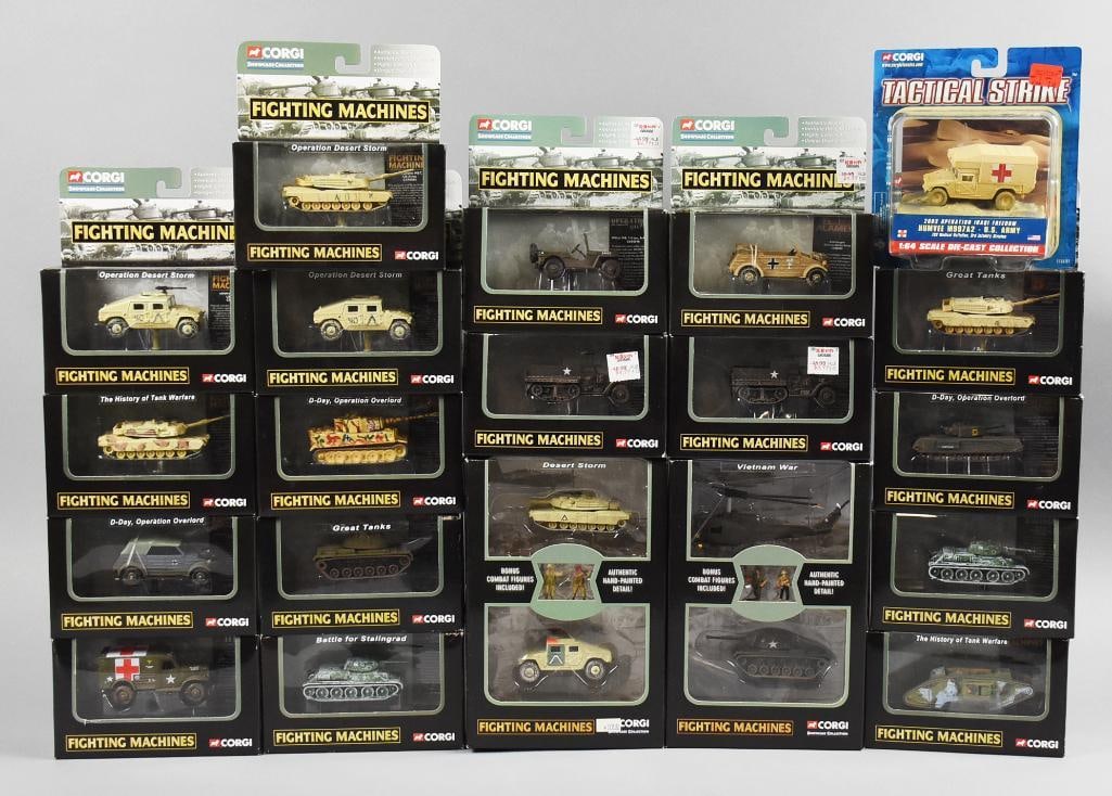 (20) 2000s Corgi Fighting Machines Die-Cast-MIB-NOS (1 of 4)