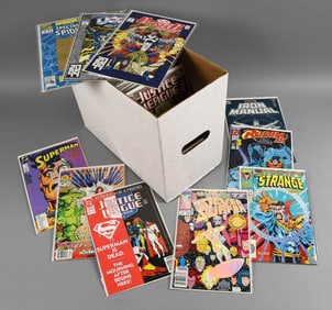 (76) 1980s-90s DC & Marvel-Dr. Strange, Punisher PLUS Comics