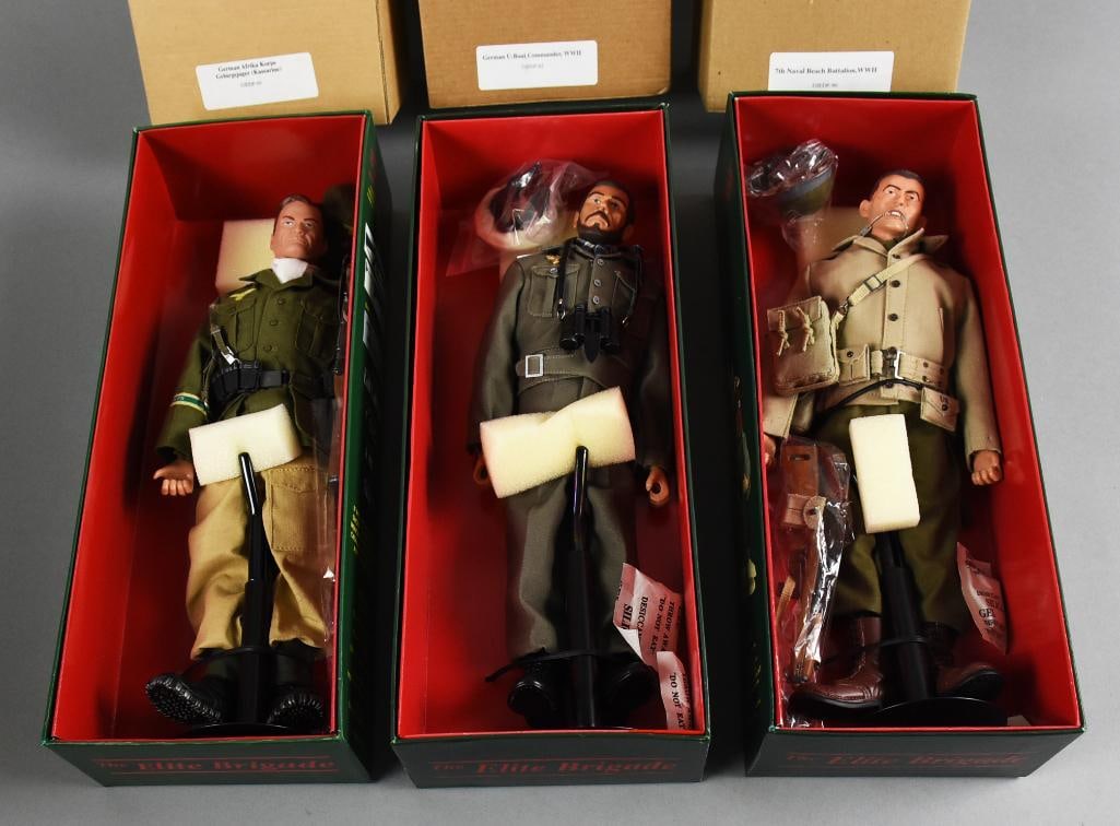 (3) Cotswold Collectibles Elite Brigade 12" Doll-MIB-NOS (1 of 5)