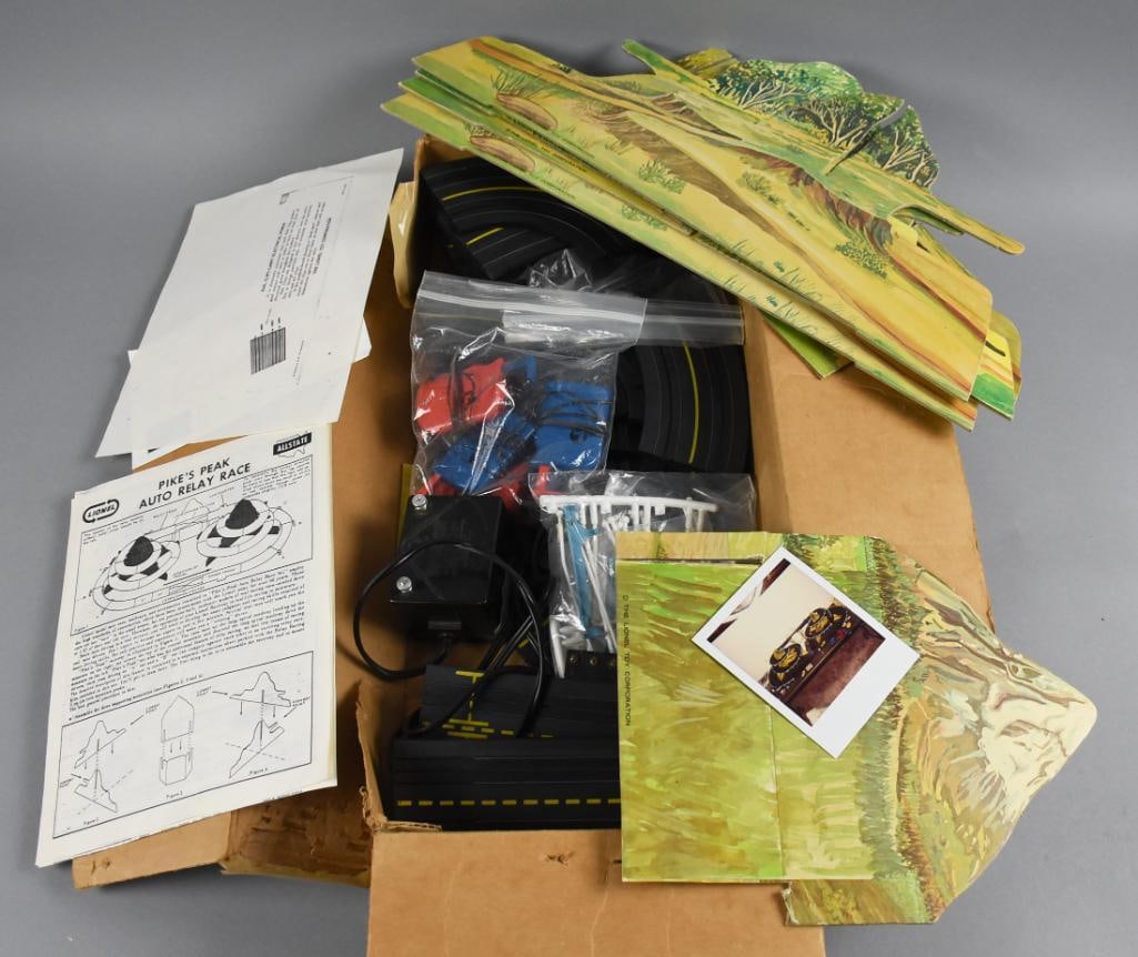 1965 Allstate by Lionel Raceway Slot Car Set No. 9455-Boxed (1 of 8)