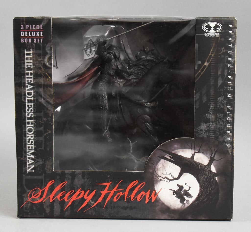 1999 Sleepy Hollow 3 Piece Deluxe Box Set McFarlane t -MIB-NOS (1 of 3)