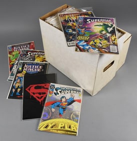 (116) 1990s DC Comics, Justice League, Superman & More