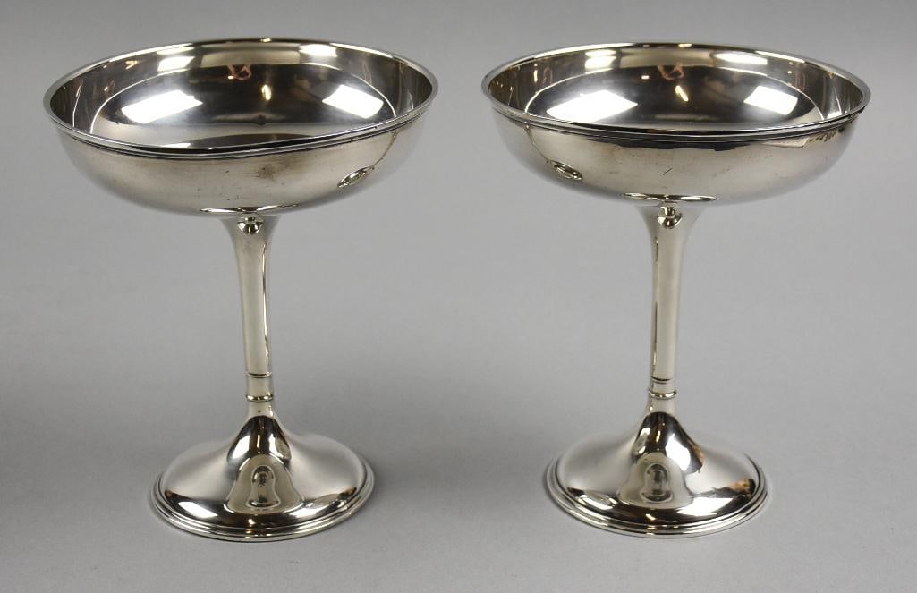 Vintage Watson Sterling Silver Hollowware Compotes (1 of 6)