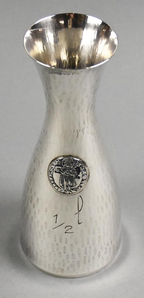 Vintage Italian Brandimarte Sterling 1/2 L Carafe (1 of 6)