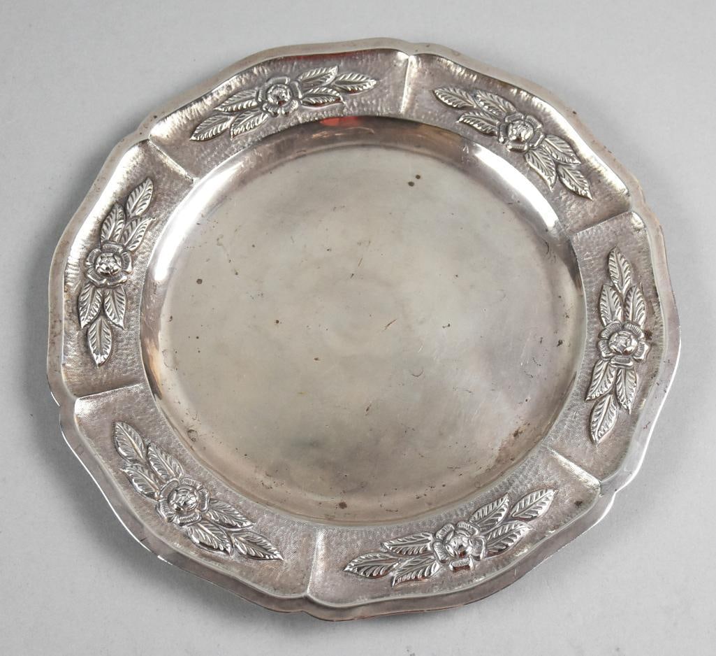 Vintage Sanborns Mexican Silver Sandwich Plate (1 of 5)
