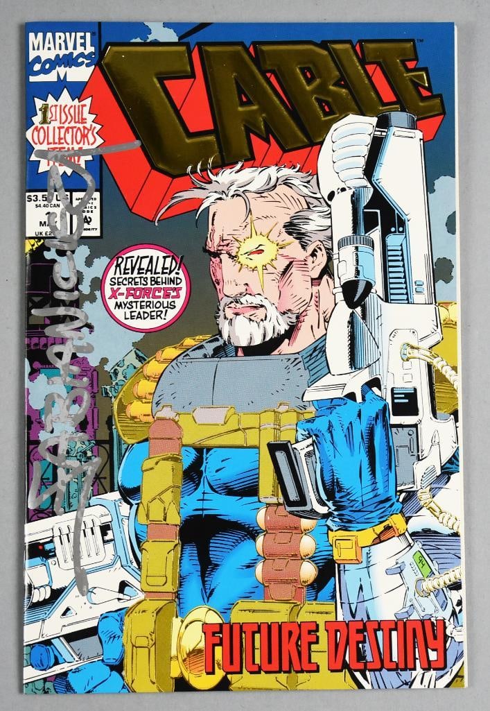Fabian Niciez Signed Marvel Comics Cable 1st Issue Collector Ed (1 of 5)