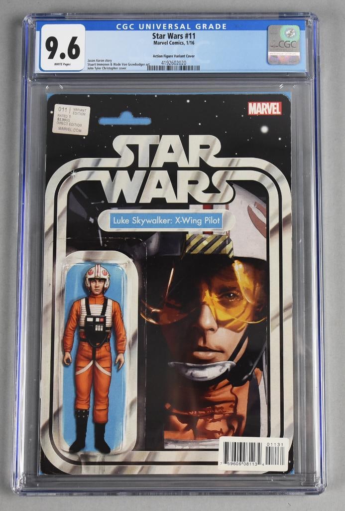 Marvel Luke Skywalker X-Wing Pilot Comic Book CGC Graded 9.4 (1 of 3)